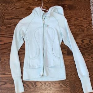 Lululemon size  light blue jacket